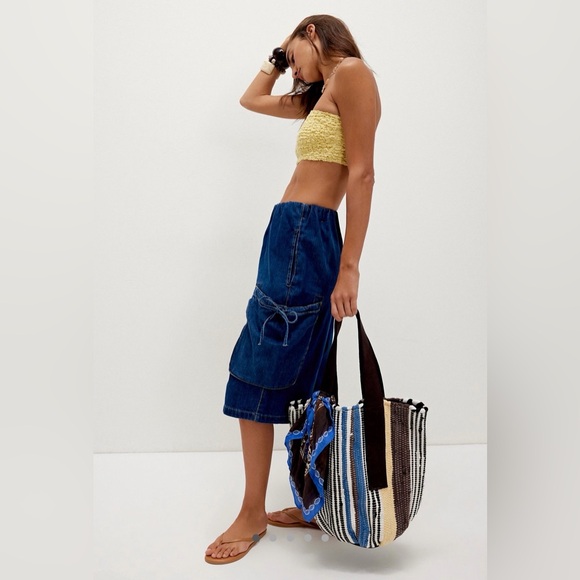 free people Driftwood Rug Tote Bag - Picture 6 of 13